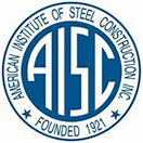 American Institute logo on display