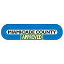 Miami Dade County logo on display